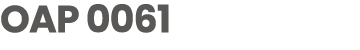 OAP 0061
