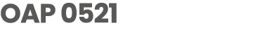 OAP 0521