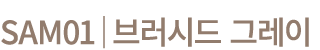 SAM01│브러시드 그레이