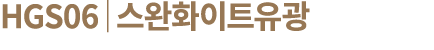 HGS06│스완화이트유광