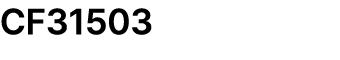 CF31503