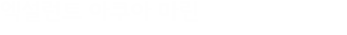 엑설런트 아쿠아 마린