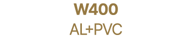 W400 AL+PVC