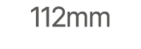 112mm