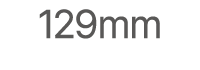 129mm