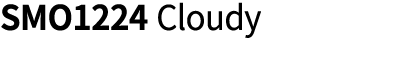SMO1224 Cloudy