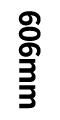 606mm