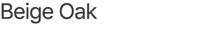 Beige Oak