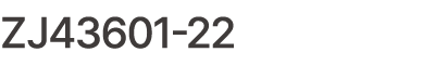 ZJ43601 22