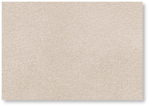 Light beige matte background of suede fabric, closeup. Velvet texture of seamless sand leather.